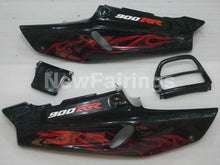 Charger l&#39;image dans la galerie, Black and Red Flame - CBR 900 RR 92-93 Fairing Kit -