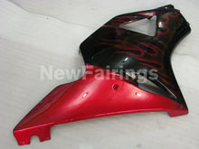 Charger l'image dans la galerie, Black and Red Flame - CBR 954 RR 02-03 Fairing Kit -