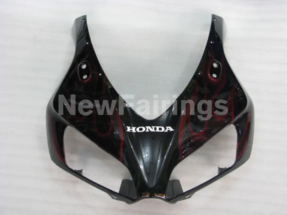 Black and Red Flame - CBR1000RR 06-07 Fairing Kit