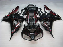 Charger l'image dans la galerie, Black and Red Flame - CBR1000RR 06-07 Fairing Kit
