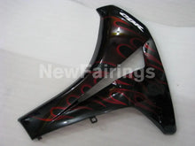 Charger l'image dans le visualiseur de la galerie, Black and Red Flame - CBR1000RR 08-11 Fairing Kit
