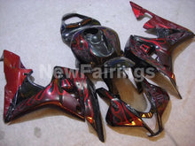Charger l'image dans le visualiseur de la galerie, Black and Red Flame - CBR600RR 07-08 Fairing Kit