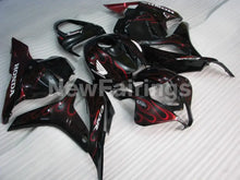Charger l&#39;image dans la galerie, Black and Red Flame - CBR600RR 09-12 Fairing Kit - Vehicles