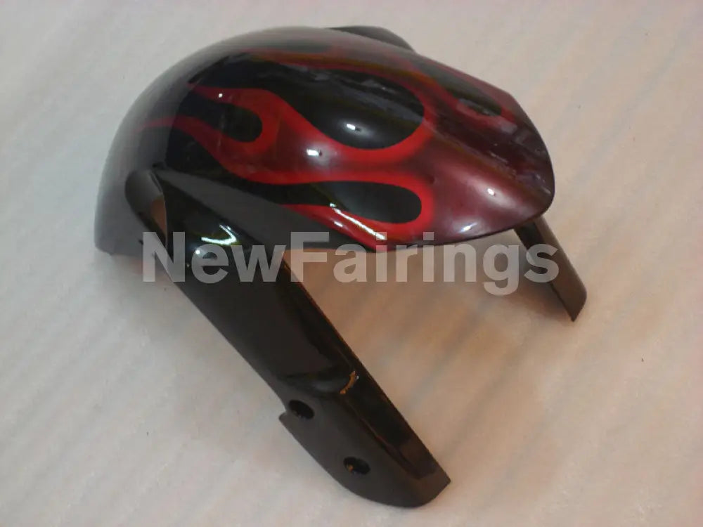 Black and Red Flame - GSX-R1000 05-06 Fairing Kit