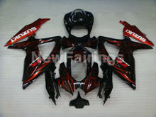 Charger l'image dans le visualiseur de la galerie, Black and Red Flame - GSX-R750 08-10 Fairing Kit