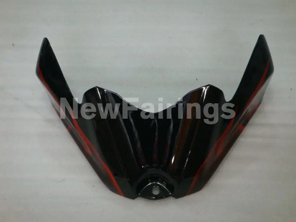 Black and Red Flame - GSX-R750 08-10 Fairing Kit