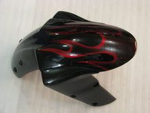Charger l'image dans le visualiseur de la galerie, Black and Red Flame - NINJA ZX-10R 04-05 Fairing Kit