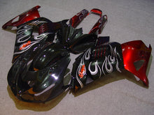 Charger l&#39;image dans la galerie, Black Red Flame - NINJA ZX-14R 06-11 Fairing Kit - Vehicles