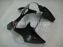 Charger l&#39;image dans la galerie, Black and Red Flame NINJA ZX 6R 00 02 Fairing Kit Vehicles