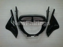 Charger l&#39;image dans la galerie, Black and Red Flame NINJA ZX 6R 00 02 Fairing Kit Vehicles