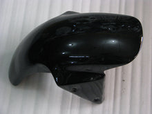 Charger l'image dans la galerie, Black and Red Flame - NINJA ZX-6R 03-04 Fairing Kit