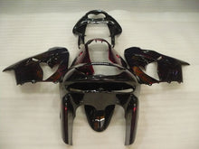 Charger l'image dans la galerie, Black and Red Flame - NINJA ZX-9R 98-99 Fairing Kit