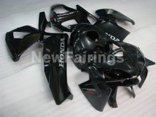 Charger l'image dans la galerie, Black with Silver Decals Factory Style - CBR600RR 05-06 Fairing Kit
