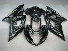 Charger l'image dans le visualiseur de la galerie, Black and Silver Flame - GSX-R1000 05-06 Fairing Kit