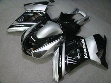 Charger l&#39;image dans la galerie, Black and Silver Monster - NINJA ZX-14R 06-11 Fairing Kit