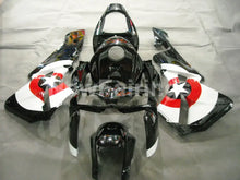 Charger l&#39;image dans la galerie, Black White and Red Star - CBR600RR 05-06 Fairing Kit -