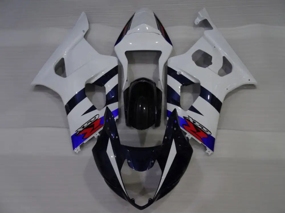 Black and White Blue Factory Style - GSX - R1000 03 - 04