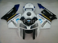 Charger l'image dans la galerie, Black and White Blue Konica Minolta - CBR600RR 05-06 Fairing Kit