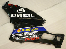 Charger l'image dans le visualiseur de la galerie, Black and White BREIL - Ducati 749 03-04 Fairing Kit (Single Passenger Seat)