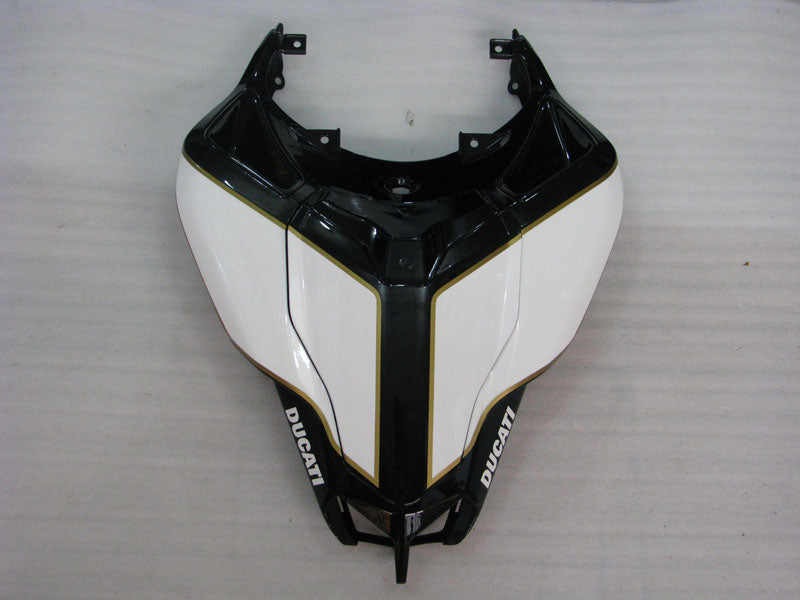 Black and White Factory Style - Ducati 848/1098/1198 07-11 Fairing Kit