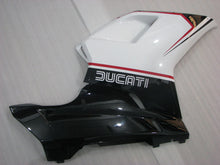 Charger l'image dans le visualiseur de la galerie, Black and White Factory Style - Ducati 848/1098/1198 07-11 Fairing Kit (Single Passenger Seat)
