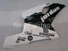 Charger l'image dans la galerie, Black and White Jordan - GSX-R600 01-03 Fairing Kit