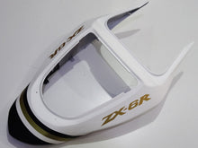 Charger l'image dans la galerie, Black and White Lucky Strike - NINJA ZX-6R 03-04 Fairing