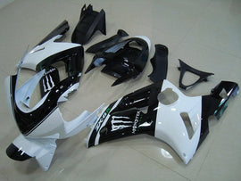 Black and White Monster - NINJA ZX-6R 03-04 Fairing Kit