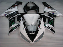 Charger l'image dans la galerie, Black and White Monster - NINJA ZX-6R 05-06 Fairing Kit