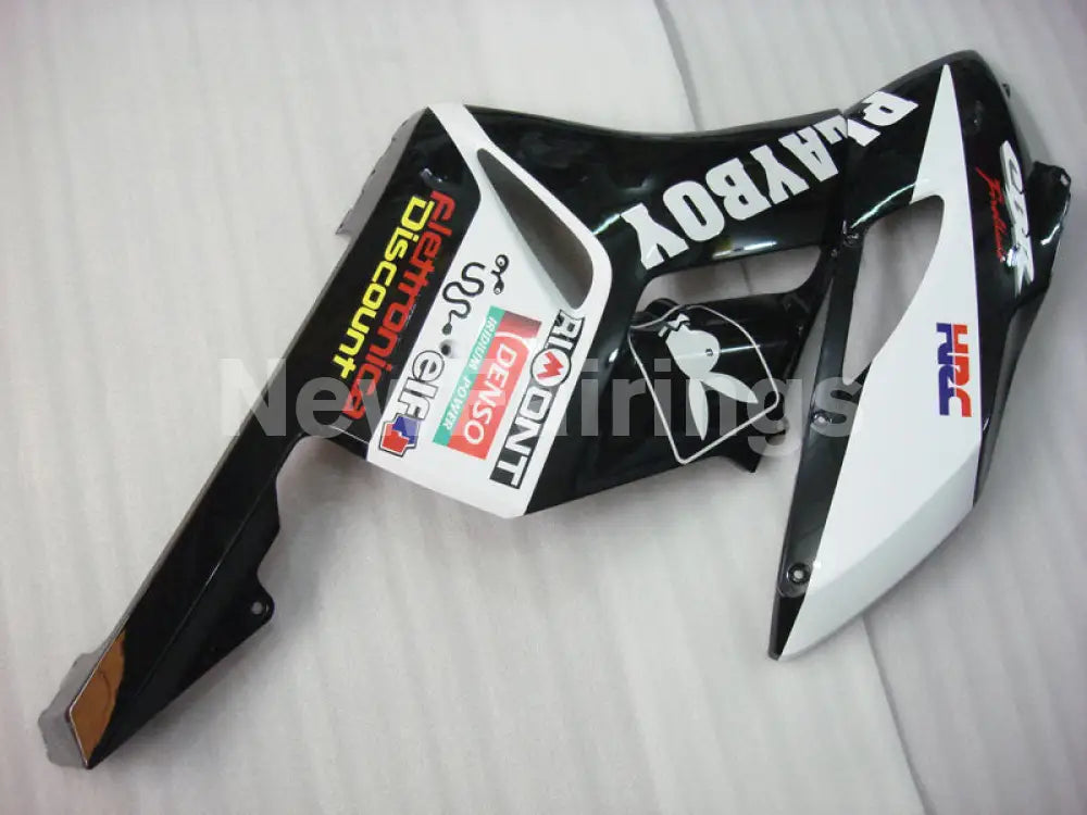 Black and White PlayBoy - CBR1000RR 04-05 Fairing Kit