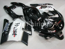 Charger l'image dans la galerie, Black and White West - CBR600 F2 91-94 Fairing Kit