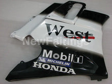 Charger l'image dans la galerie, Black and White West - CBR600 F2 91-94 Fairing Kit