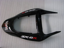 Charger l'image dans la galerie, Black and White West - NINJA ZX-6R 03-04 Fairing Kit