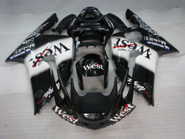 Black and White West - NINJA ZX-6R 03-04 Fairing Kit