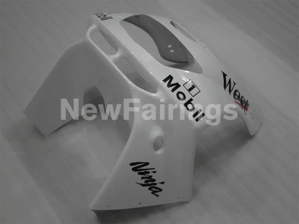 Black and White WEST - NINJA ZX-6R 94-97 Fairing Kit Vehicles & Parts > Vehicle Parts & Accessories > Motor Vehicle