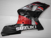 Charger l'image dans la galerie, Black and Wine Red Factory Style - GSX-R600 01-03 Fairing Kit