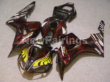 Charger l'image dans la galerie, Black Yellow and Red Flame - CBR1000RR 06-07 Fairing Kit