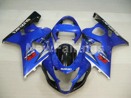 Blue and Black Factory Style - GSX-R600 04-05 Fairing Kit