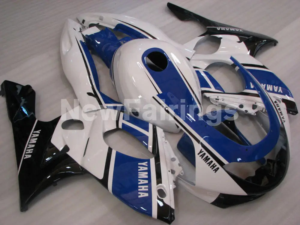 Blue and White Black Factory Style - YZF600R Thundercat 96-07 Fairing Kit