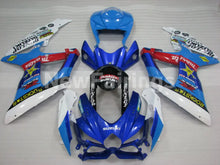 Charger l&#39;image dans la galerie, Blue and White ROCKSTAR - GSX-R600 08-10 Fairing Kit