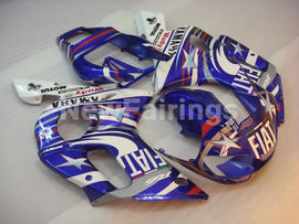 Blue and Whte Star - YZF-R6 98-02 Fairing Kit Vehicles & Parts > Vehicle Parts & Accessories > Motor Vehicle Parts >