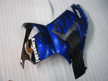Charger l&#39;image dans la galerie, Blue and Black Flame - NINJA ZX-14R 06-11 Fairing Kit