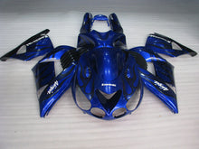 Charger l&#39;image dans la galerie, Blue and Black Flame - NINJA ZX-14R 06-11 Fairing Kit