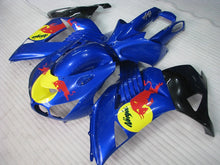 Charger l&#39;image dans la galerie, Blue and Black Red Bull - NINJA ZX-14R 06-11 Fairing Kit