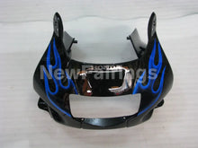 Charger l'image dans la galerie, Blue and Black Red Flame - CBR600 F2 91-94 Fairing Kit -