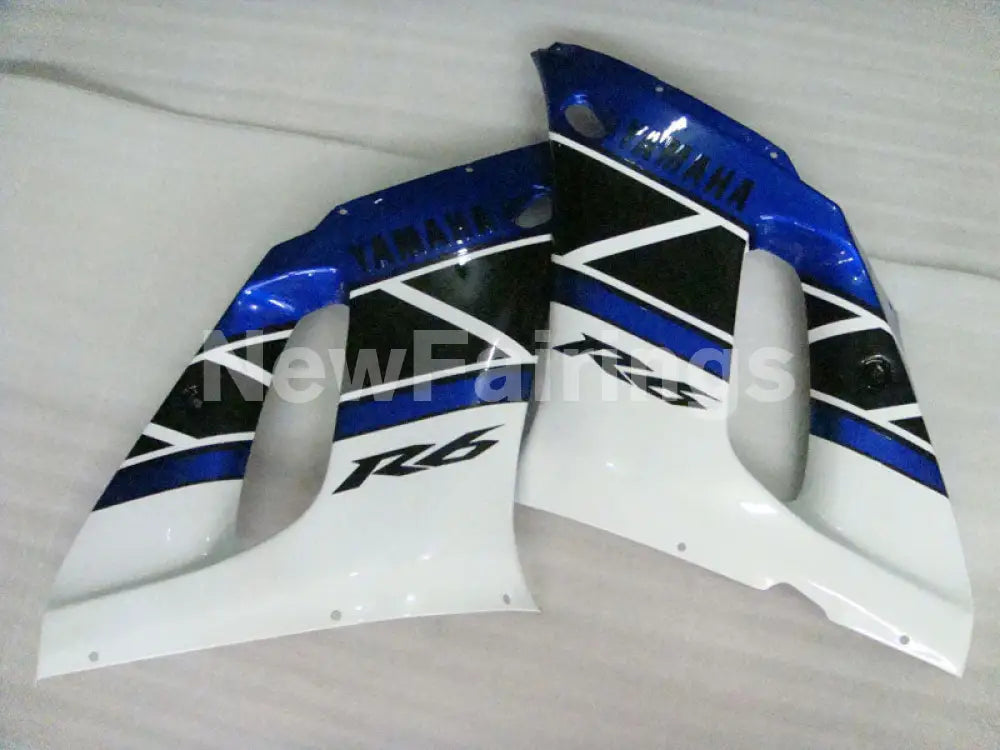 Blue Black and White Factory Style - YZF-R6 98-02 Fairing Kit Vehicles & Parts > Vehicle Parts & Accessories > Motor