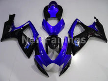 Charger l'image dans la galerie, Blue and Gloss Black Factory Style - GSX-R600 06-07 Fairing