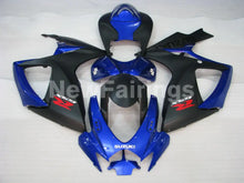 Charger l'image dans la galerie, Blue and Matte Black Factory Style - GSX-R600 06-07 Fairing