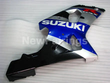 Charger l'image dans le visualiseur de la galerie, Blue and Silver Black Factory Style - GSX-R1000 00-02 Fairing Kit