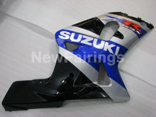 Charger l'image dans le visualiseur de la galerie, Blue and Silver Black Factory Style - GSX-R600 01-03 Fairing Kit